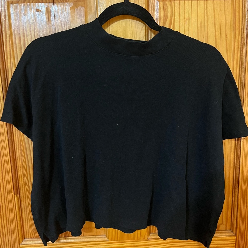 Wild Fable Square Cropped Mock Neck